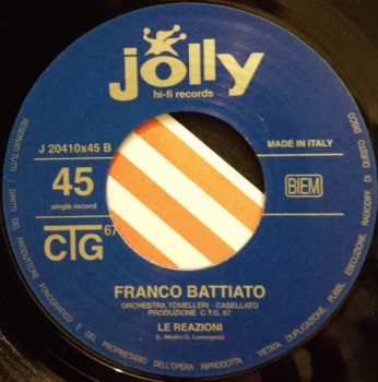 2SP Franco Battiato: The Jolly Story 1967 LTD
