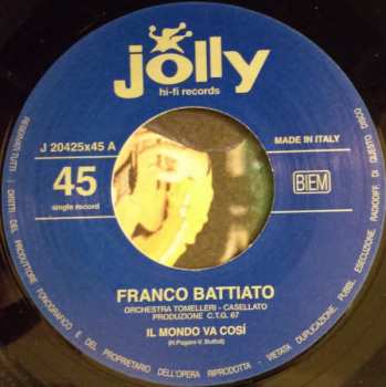 2SP Franco Battiato: The Jolly Story 1967 LTD