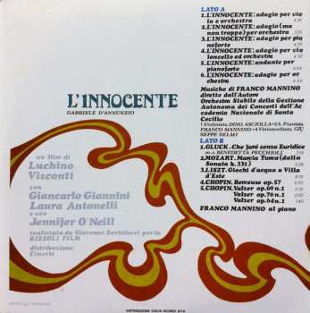 LP Franco Mannino: L'innocente 