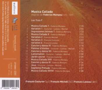 CD François Couturier: Musica Callada