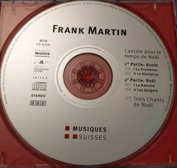 CD Frank Martin: Cantate Pour Le Temps De Noël / Trois Chants De Noël