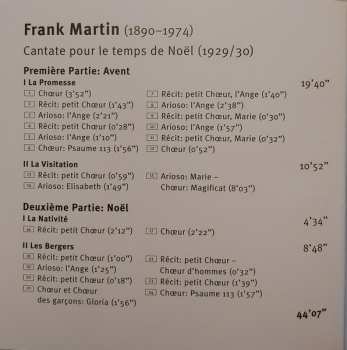 CD Frank Martin: Cantate Pour Le Temps De Noël / Trois Chants De Noël
