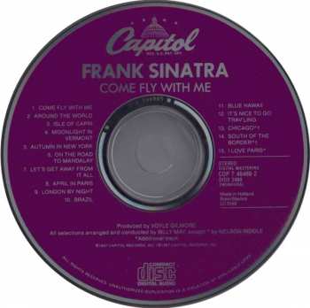 CD Frank Sinatra: Come Fly With Me