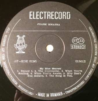 LP Frank Sinatra: My Blue Heaven