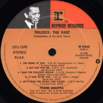 3LP/Box Set Frank Sinatra: Trilogy: Past, Present & Future