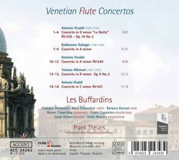 CD Frank Theuns: Venetian Flute Concertos