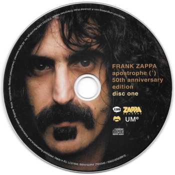 5CD/Box Set/Blu-ray Frank Zappa: Apostrophe (') DLX | LTD