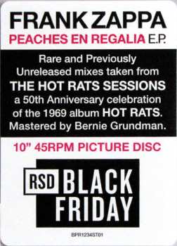 EP Frank Zappa: Peaches En Regalia NUM | PIC