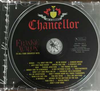 CD Frankie Avalon: 25 All-Time Greatest Hits