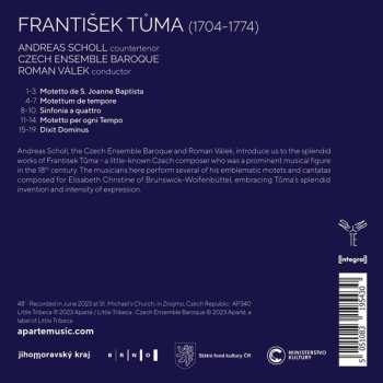 CD Andreas Scholl: František Tůma