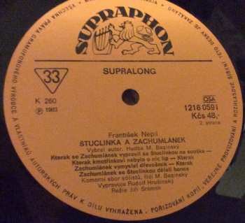 2LP František Nepil: Štuclinka A Zachumlánek (2xLP)