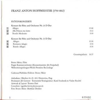 CD Prague Chamber Orchestra: Flute Concertos = Flötenkonzerte