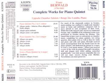 CD Franz Berwald: Piano Quintets (Complete)