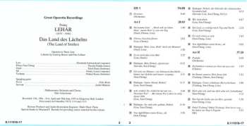 2CD Franz Lehár: Das Land Des Lächelns