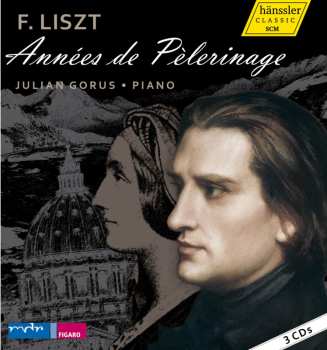 3CD Franz Liszt: Années De Pèlerinage