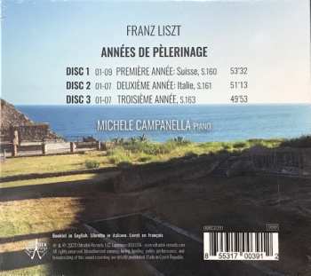 3CD/Box Set Franz Liszt: Années de Pèlerinage