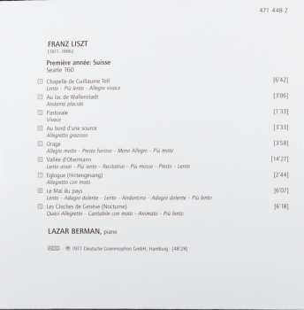 3CD/Box Set Franz Liszt: Années De Pèlerinage - Complete Recording
