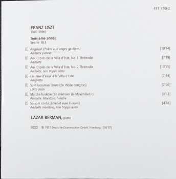 3CD/Box Set Franz Liszt: Années De Pèlerinage - Complete Recording