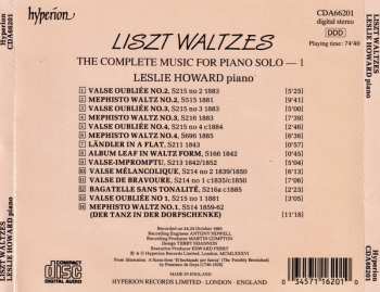 CD Franz Liszt: Waltzes