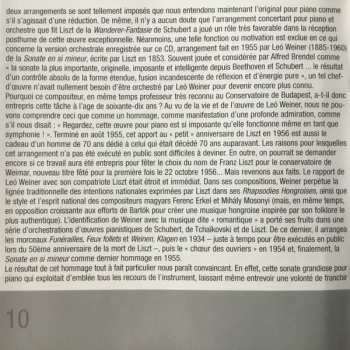 CD Franz Liszt: Liszt & Liszt/Weiner Sonata - World Premier Recording 