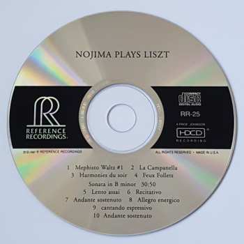 CD Franz Liszt: Nojima Plays Liszt