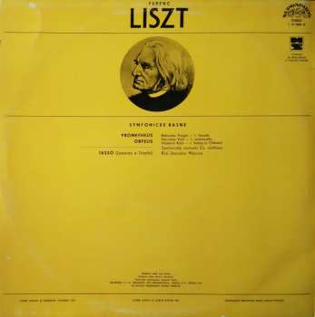 LP Prague Radio Symphony Orchestra: Prometheus / Orpheus / Tasso (Symfonické Básně)