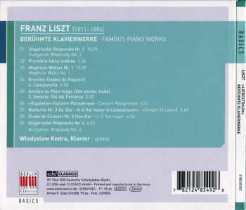 CD Franz Liszt: Liebestraum (Berühmte Klavierwerke)