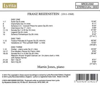 3CD Martin Jones: Piano Music
