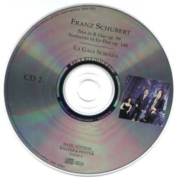 2CD Franz Schubert: Trio In Es-Dur Op. 100 / Sonate In B-Dur / Trio In B-Dur Op. 99 / Notturno In Es-Dur Op. 148