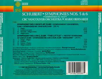 CD Franz Schubert: Symphonies Nos. 5 & 6