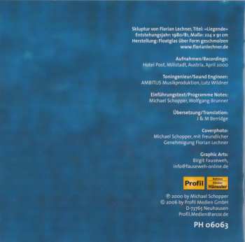 CD Franz Schubert: Die Schöne Müllerin (Mit Prolog Und Epilog)