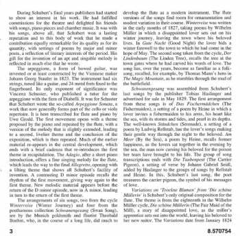 CD Franz Schubert: Music For Flute And Piano