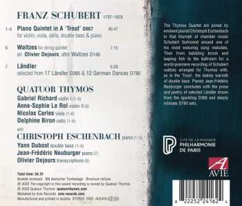 CD Franz Schubert: Trout Quintet; Waltzes; Ländler