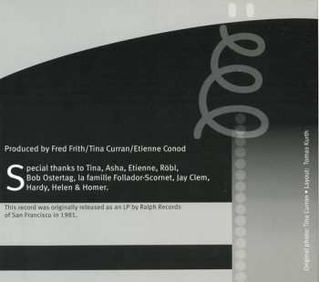 CD Fred Frith: Speechless