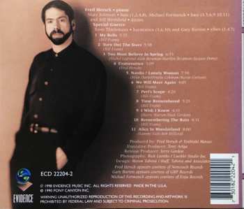 CD Fred Hersch: Evanessence: A Tribute To Bill Evans