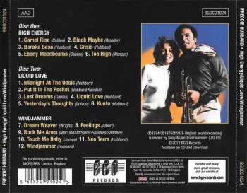 2CD Freddie Hubbard: High Energy / Liquid Love / Windjammer