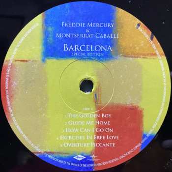 LP Freddie Mercury: Barcelona