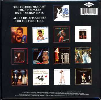 13SP/Box Set Freddie Mercury: Messenger Of The Gods (The Singles) LTD | CLR