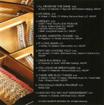 CD Freddy Cole: Music Maestro Please