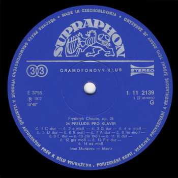 LP Ivan Moravec: Preludia