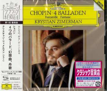 CD Frédéric Chopin: 4 Balladen • Barcarolle • Fantasie