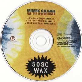 CD Frederic Galliano And The African Divas: Alla Cassi Magni