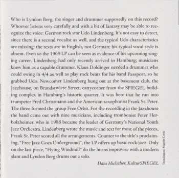 CD Free Orbit: Free Jazz Goes Underground