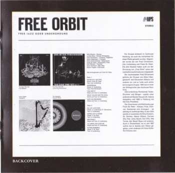 CD Free Orbit: Free Jazz Goes Underground