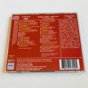 2CD Frida Leider: A Vocal Portrait