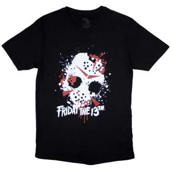 Merch Friday The 13th: T-Shirt Jason Blood Splat