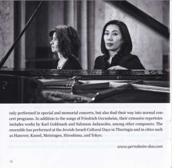 CD Friedrich Gernsheim: Verborgene Schätze (Lieder Von Franz Gernsheim (1839–1916))