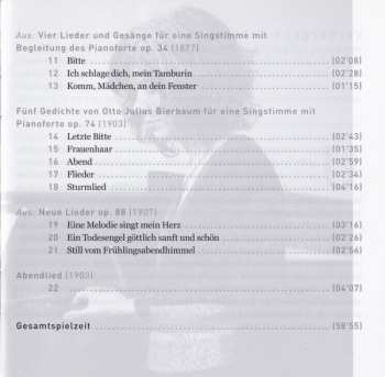 CD Friedrich Gernsheim: Verborgene Schätze (Lieder Von Franz Gernsheim (1839–1916))