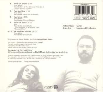 CD Fripp & Eno: Evening Star