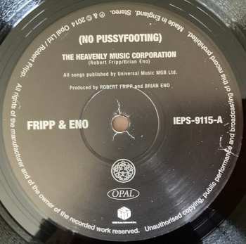 LP Fripp & Eno: (No Pussyfooting)